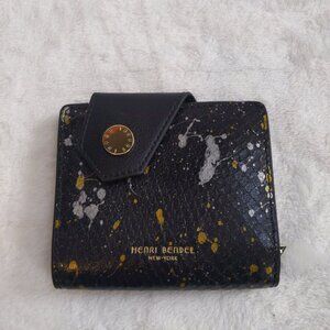NWOT Henri Bendel Splatter Wallet (RARE)